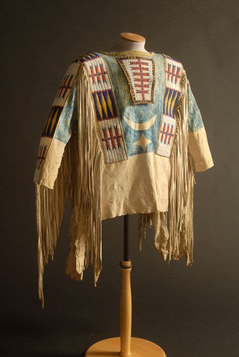 Native American Plains Indian Shirt C1880 Lakota Souix Buckskin Or