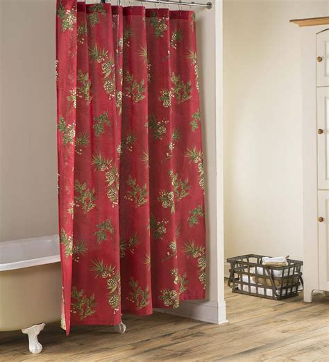Peaceful Pine Shower Curtain Plow And Hearth