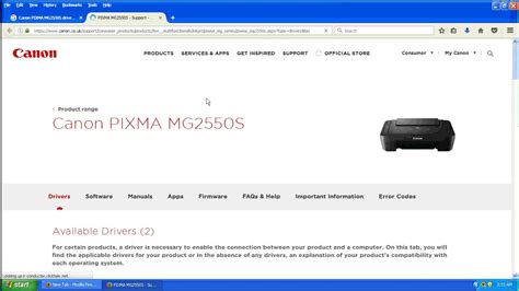 Download drivers, software, firmware and manuals for your canon product and get access to online technical support resources and troubleshooting. Canon Pixma MG2550, Printer Driver Download - YouTube