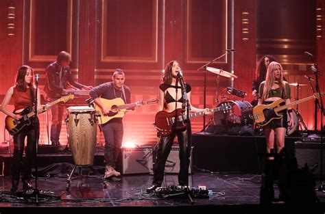 Watch Haim Perform The Steps Live Debut New Song I Liked An Instagram Post With Jimmy