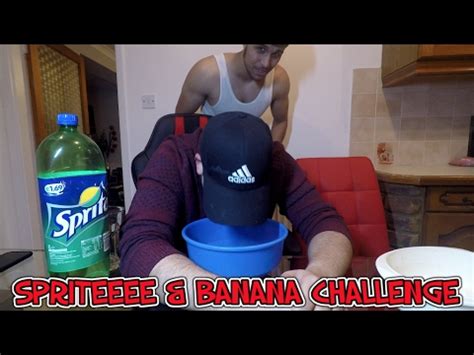 Spriteeee Banana Challenge Vomit Ish Alert Youtube