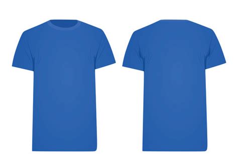 Royal Blue T Shirt Template