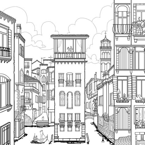 Desenho De Cidade Para Colorir Imprimir Desenhar E Fazer Atividades