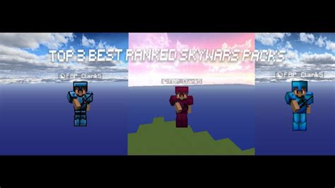 Top 3 Ranked Skywars Packs Creepergg