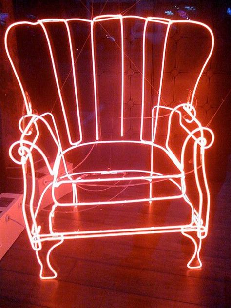 Neon Chair By David O Johnson San Francisco Art Chair Neon