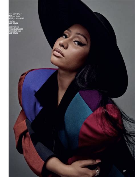 Nicki Minaj Vogue Arabia 2018 Cover Fashion Shoot