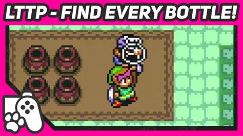All Bottle Locations A Link To The Past The Legend Of Zelda Snes