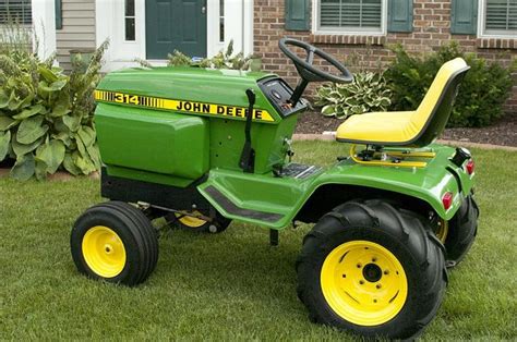 John Deere 314 Garden Tractor Price Specs Category Models List Prices