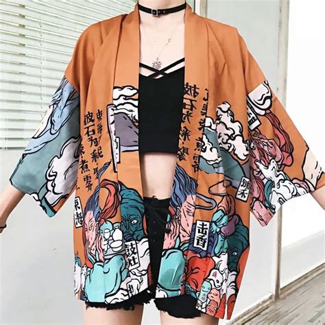 Artsy Kimono (2 Colors) - kogiketsu | Japanese outfits, Aesthetic ...