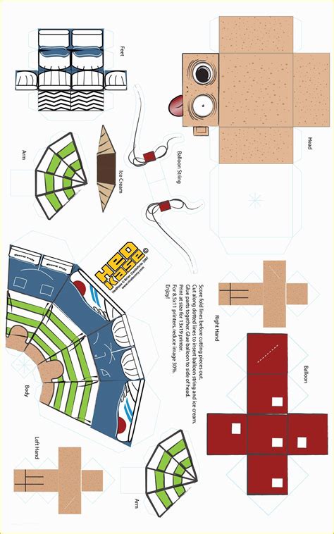 Free Papercraft Templates To Download Of Free Printable Templates From
