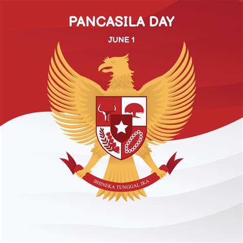 Illustration Vector Graphic Of Garuda Pancasila The Symbol Of The