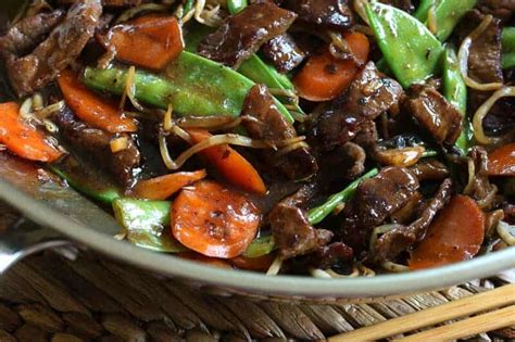 Beef Stir Fry With Snow Peas And Mushrooms The Daring Gourmet