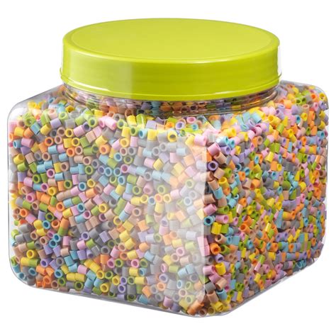 Pyssla Beads Assorted Pastel Colours 600 G Ikea