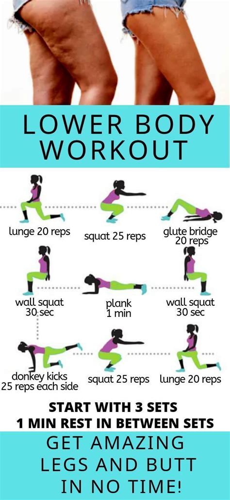 “lower Body Workout At Home Lower Body Workout Needed No Equipment