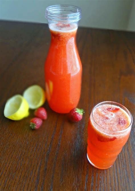 The Cooking Actress Strawberry Lemonade From Scratch For Strawberryweek