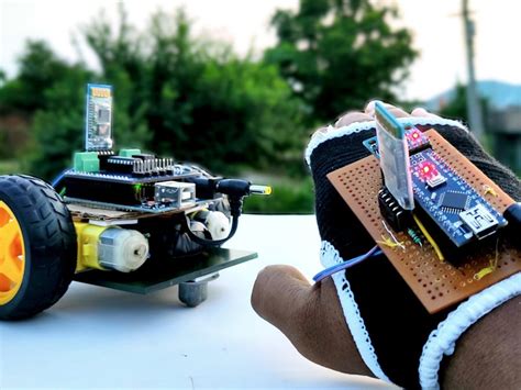 How To Make A Gesture Control Robot At Home Arduino Project Hub