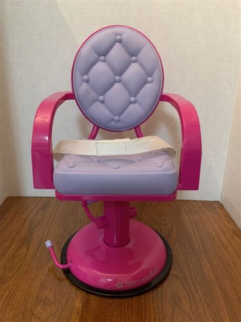 American Girl Dolls Beauty Salon Chair Drg55 Truly Me Swivels Suction