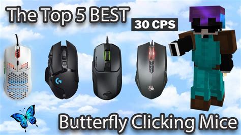 The Top 5 BEST Butterfly Clicking Mice 20 CPS 2024 YouTube