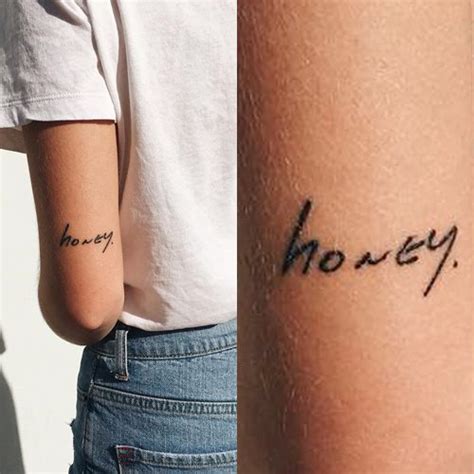 Honey Tattoo Photos And Meanings Steal Her Style