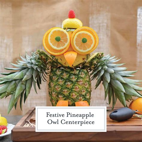 Pineapple Owl Fruit Sculpture Takes Melon Craving To A Whole New Level