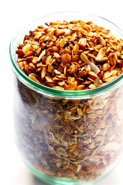 11.6 per person (1/4 recipe). The BEST Healthy Granola! | Gimme Some Oven - Cravings Happen