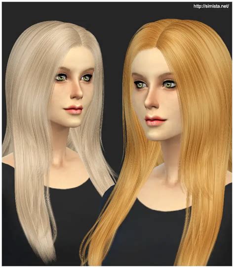 Simista Cazy`s Over The Light Hairstyle Retexture Sims 4 Hairs