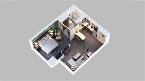 Staybridge Suites Bedroom Suite Floor Plan Floorplans Click
