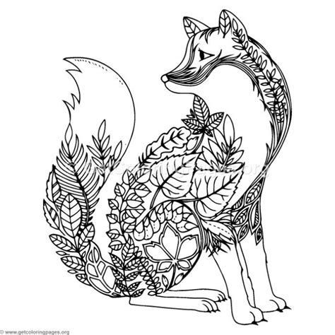 This site features numerous printable wolf coloring pages that depict them in both humorous as well as realistic ways. Download for Free Zentangle Wolf Coloring Pages #coloring ...