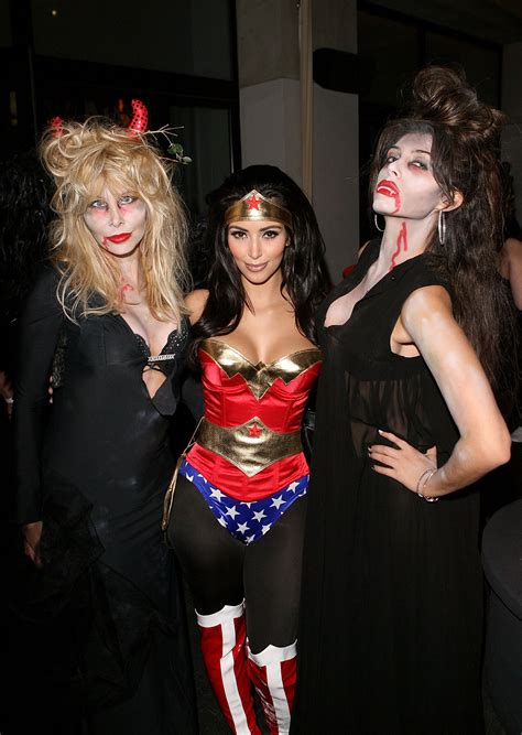 Kim Kardashian Had A Super Halloween In 2008 With Friends In La Over
