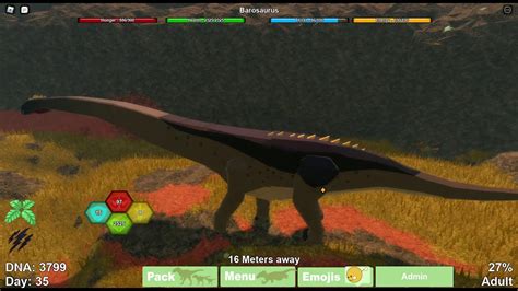 The Barosaurus Dna Farming For Dinosaur Sim In My Wordsroblox Youtube