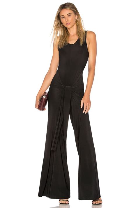 Get the best deal for norma kamali women's jumpsuits and rompers from the largest online selection at ebay.com. Norma Kamali Side Tie Jumpsuit in Black - Lyst