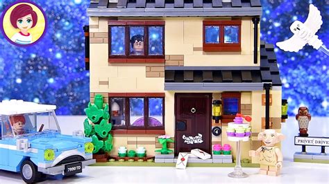 4 Privet Drive Lego Harry Potter Build And Review Youtube