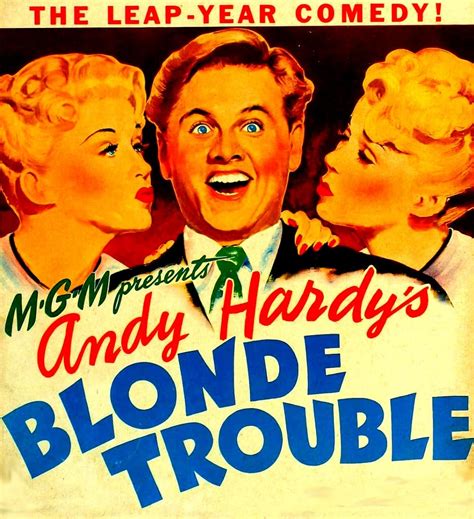 Andy Hardy S Blonde Trouble