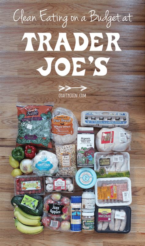 Trader joe's makes it easy to eat healthy since they do so much of the washing, chopping and a lot of the cooking for you. How to Eat Healthy at Trader Joe's on a Budget - Crafty Coin