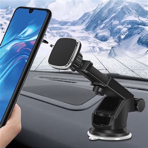 Universal Magnetic Car Mount Holder Dash Windshield Suction Cup For
