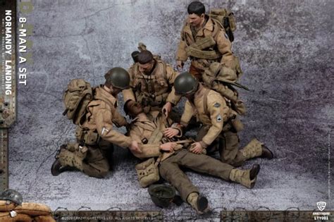 Us Army On D Day Set Deluxe Edition World War Ii Crazy Figure 112