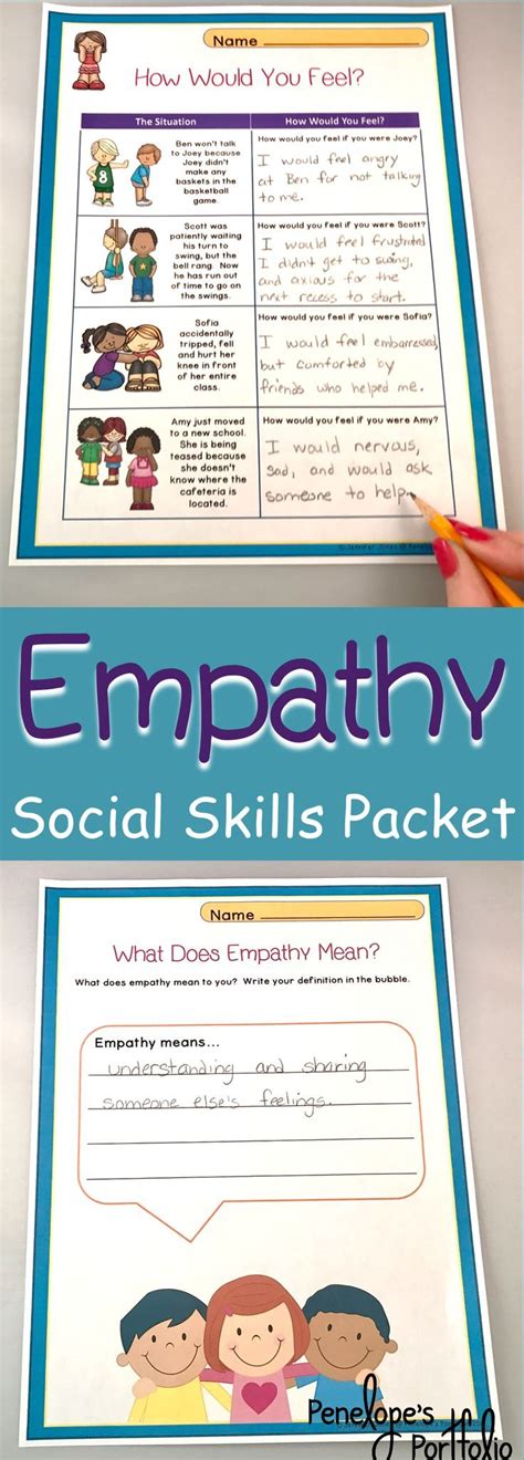 Teaching Empathy Empathy Worksheets Pdf Worksheeta