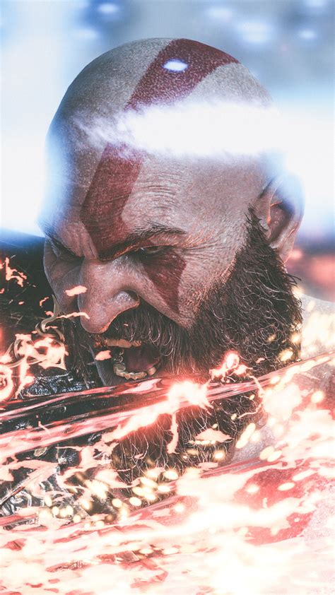 2160x3840 4k Kratos God Of War 4 Game Sony Xperia Xxzz5 Premium Hd 4k