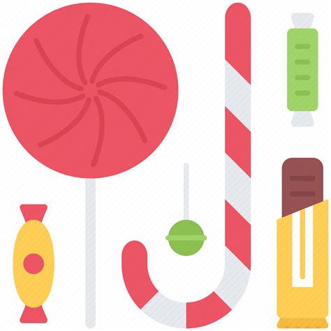 Candies Candy Christmas Lollipop New Winter Year Icon Download