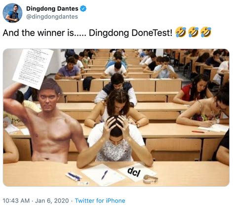 Favorite Dingdong Dantes Puns Know Your Meme