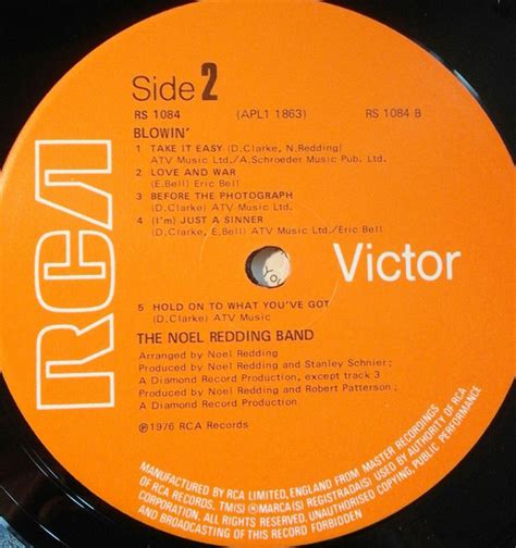 Noel Redding Band Blowin’ Lp Album Akerrecords Nl