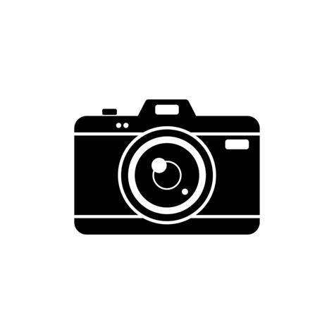 Iconos De La Cámara De Fotos Ilustración De Diseño De Vector De Icono