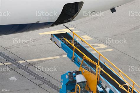 Conveyor For An Aircraft Stock Photo Download Image Now Airplane