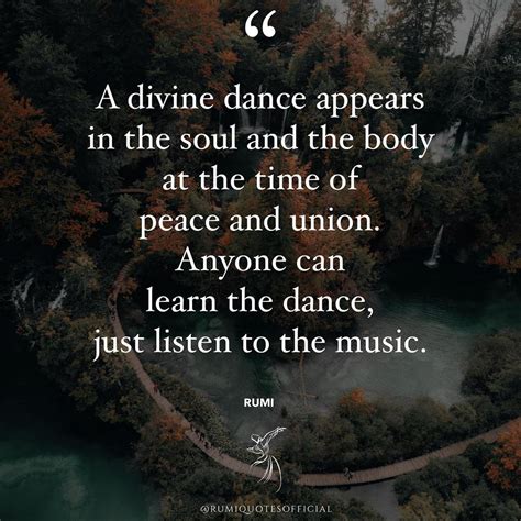 Discover and share music quotes for instagram. Rumi Quotes Official on Instagram: "A divine dance appears ...