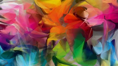 Download Wallpaper 1366x768 Brush Colorful Graphic Bright Tablet