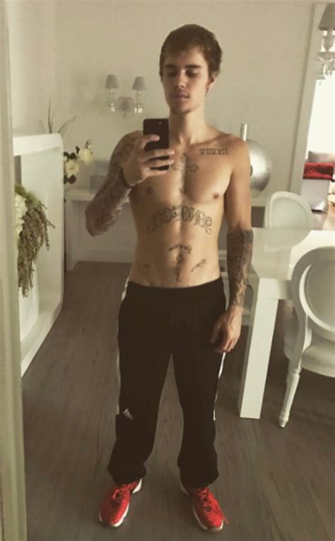 Justin Bieber Resurfaces On Instagram And Gives Fans A Shirtless Selfie