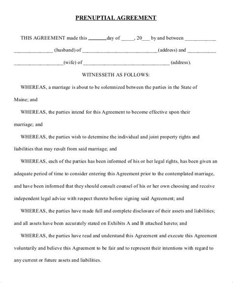 sample agreement forms  ms word