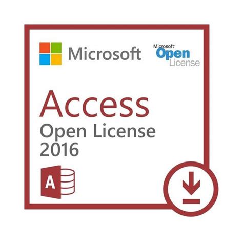 Microsoft Access 2016 Serial Key - Open License