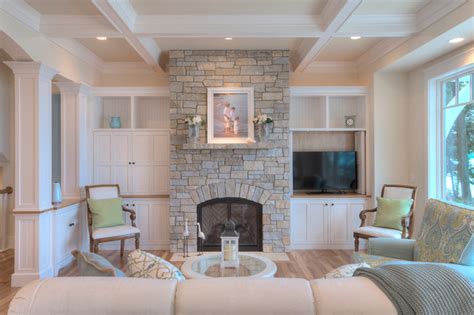 Classic Cottage Beach Style Living Room Other By