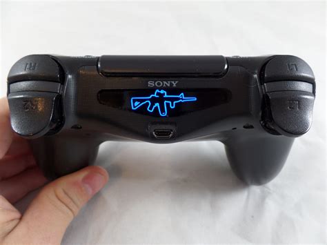 Playstation 4 Ps4 Controller M4 Machine Gun Light Bar Decal Sticker Ebay